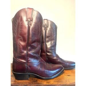 Tony Lama Black Cherry Western-CowBoy Boots Men's Size 10.5 (read description)